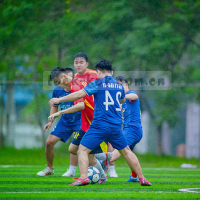 两队控球率比例饼图，主色调深绿与暗金